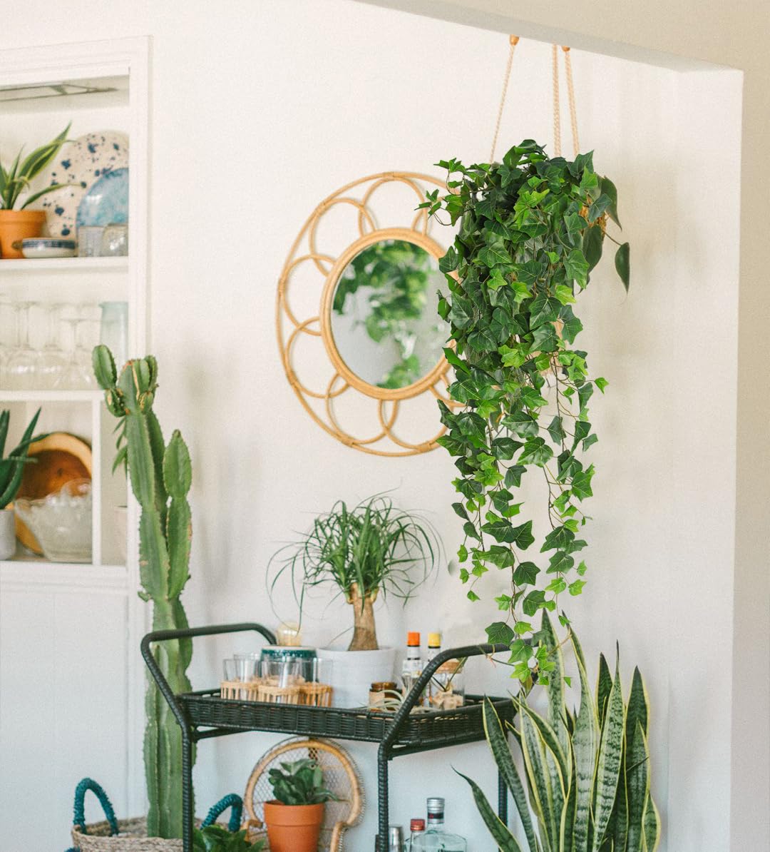 Flexoria Artificial Ivy Vines – Hanging Garland for Home & Garden Decor