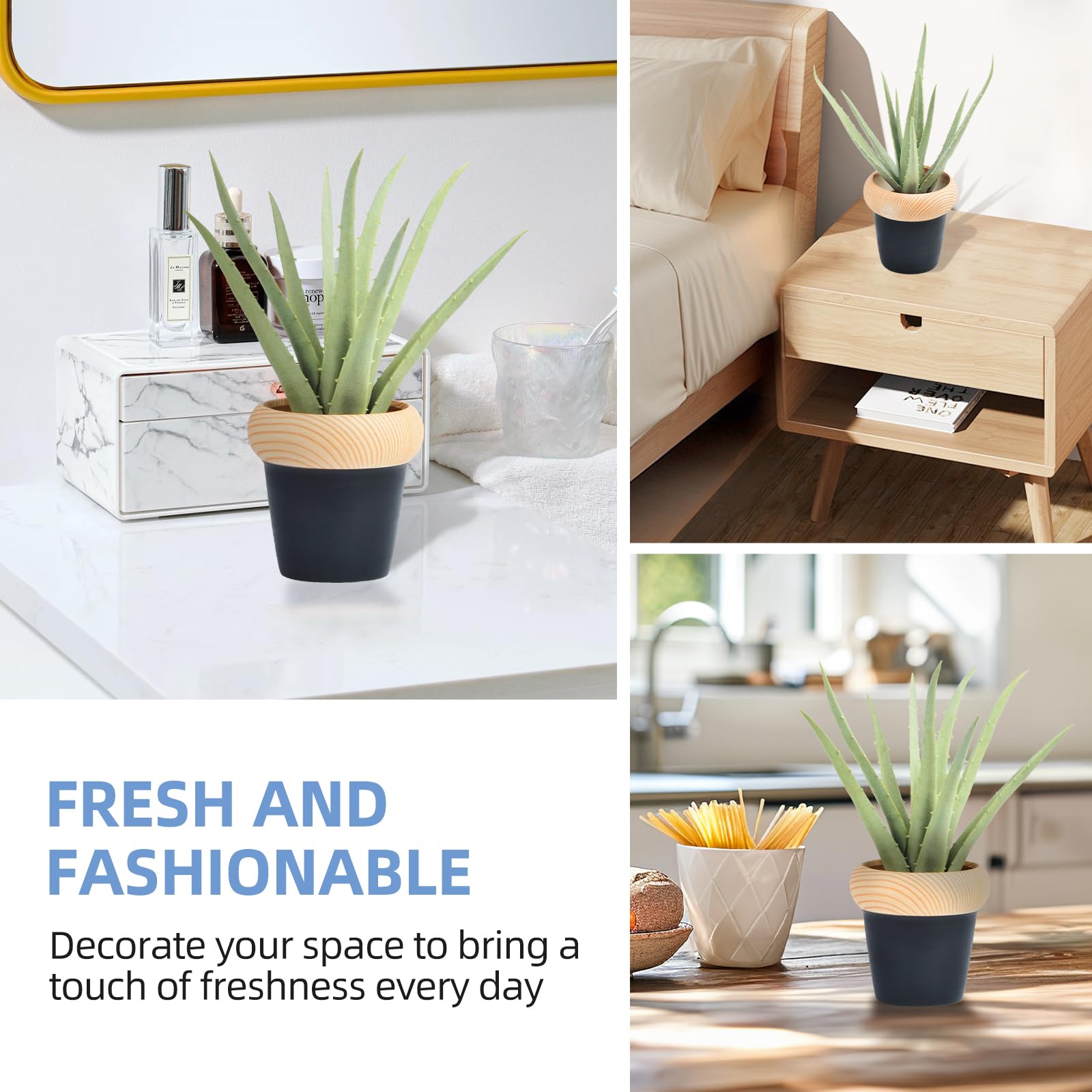 Flexoria Artificial Agave Plant – Gift for Home, Office & Events